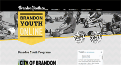 Desktop Screenshot of brandonyouth.ca
